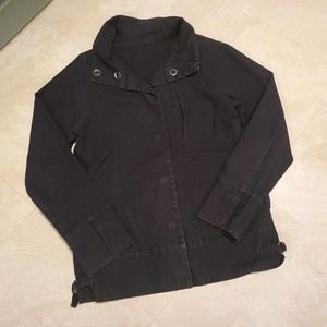 Pink Label United Arrows Womens‎ M Medium Japan Goth Punk Canvas Jacket